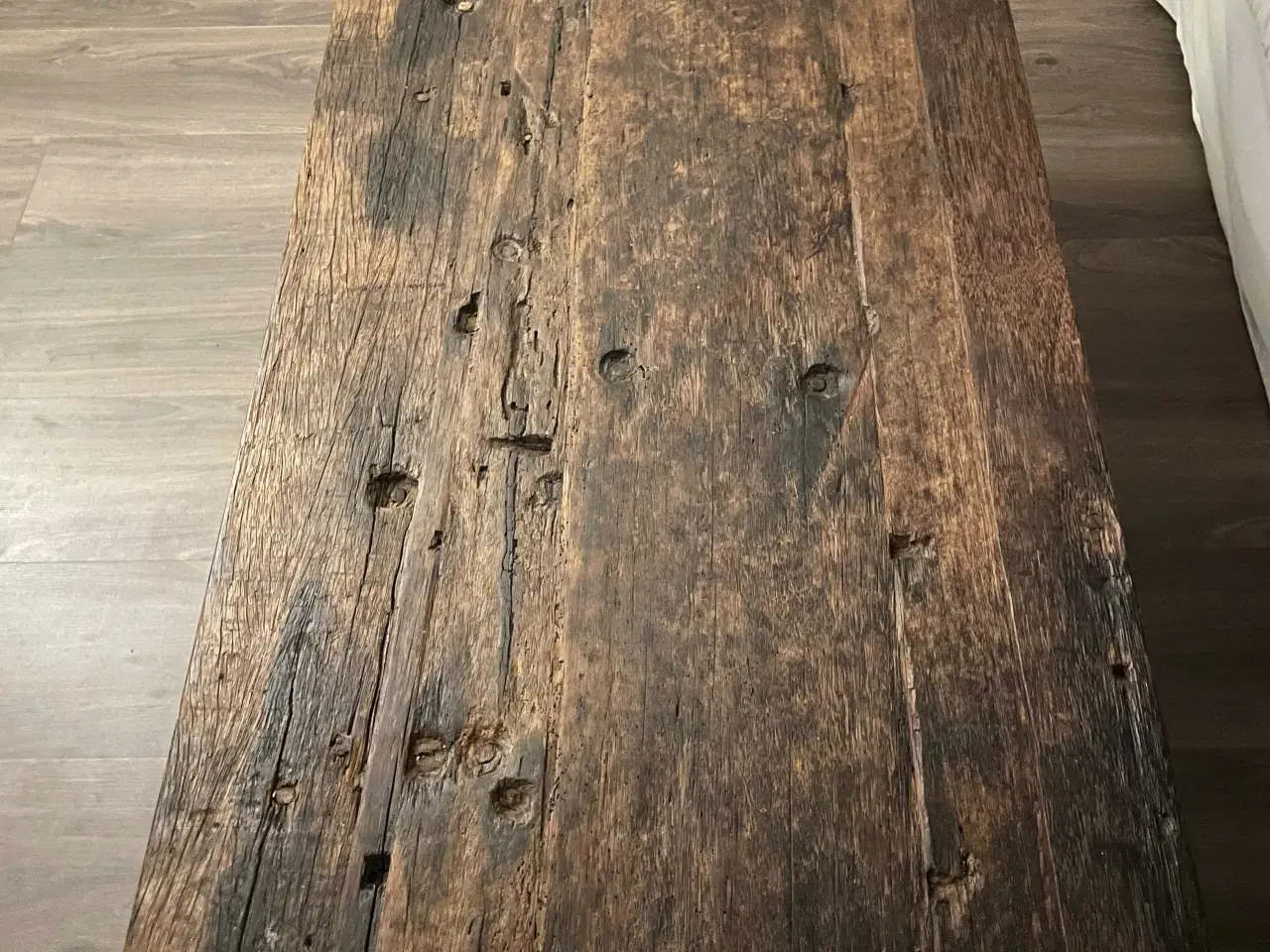 Billede 2 - ILVA sofabord i genbrugstræ.