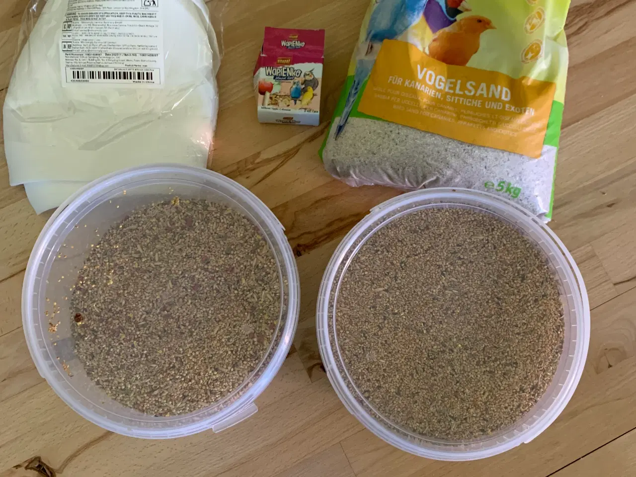 Billede 3 - Undulat med alt tilbehør 