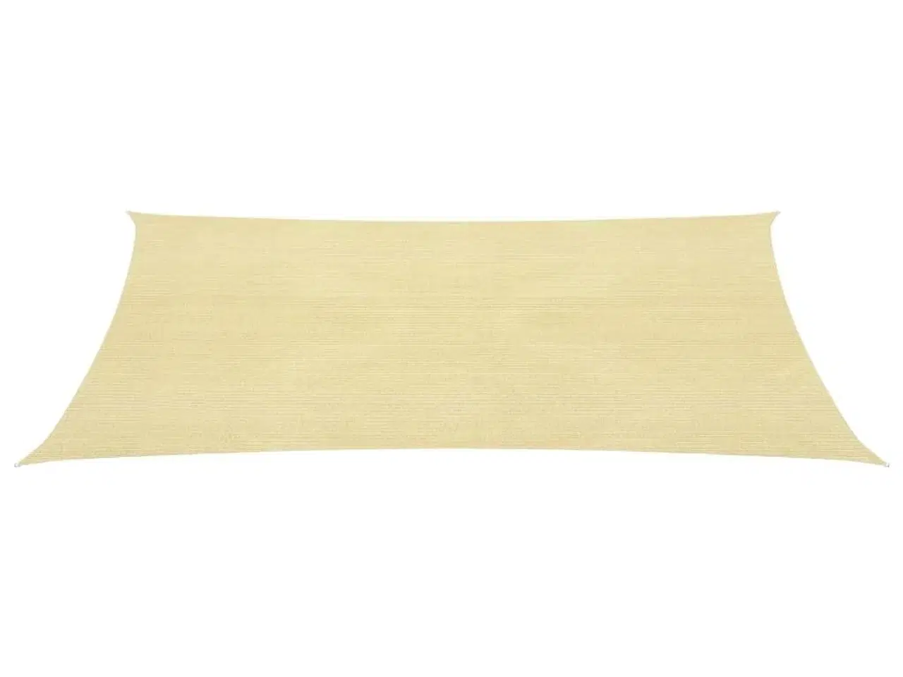 Billede 3 - Solsejl 160 g/m² 3,5x5 m HDPE beige