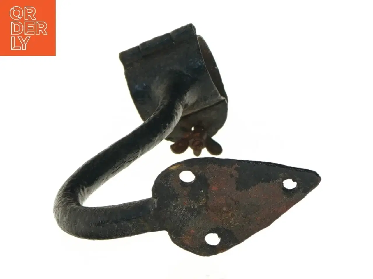 Billede 2 - Metal beslag til montering af kørelampe(str. 19 cm)