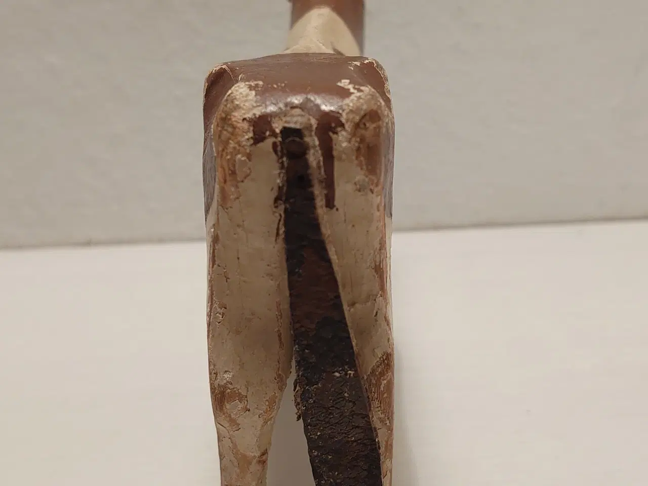 Billede 4 - Fængselslegetøj: Brunbroget ko. L.12,5cm.1930´erne