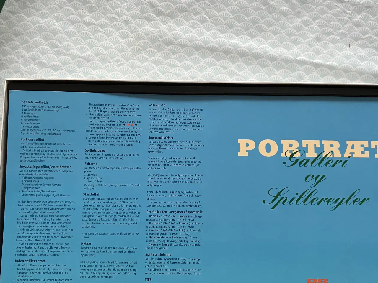 Billede 5 - Korsbækspillet (Matador)