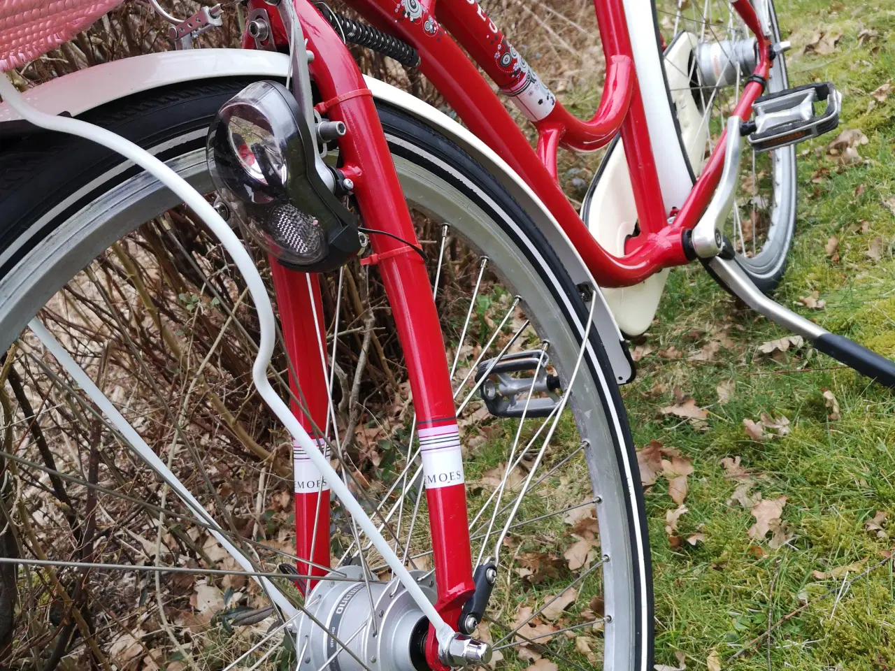 Billede 5 - Næsten ny Kildemoes dame- pige cykel 28" , 55cm ,