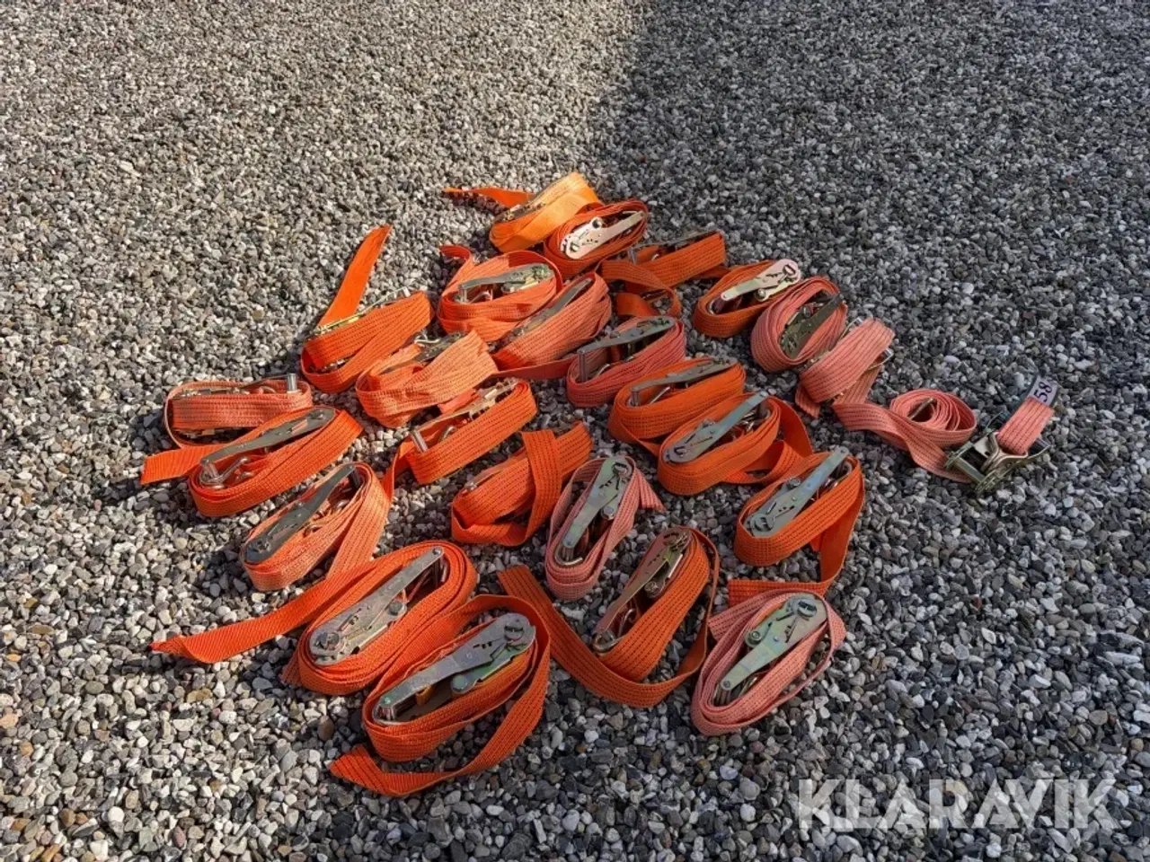 Billede 3 - Båndstrammere assorteret længder 5 tons 25 styk