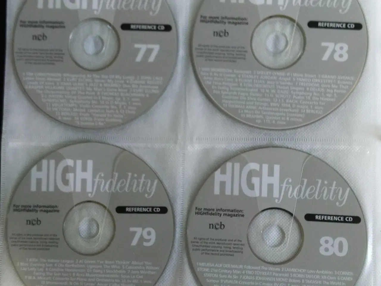 Billede 11 - Alle High Fidelity Reference Cd'erne 1 - 80