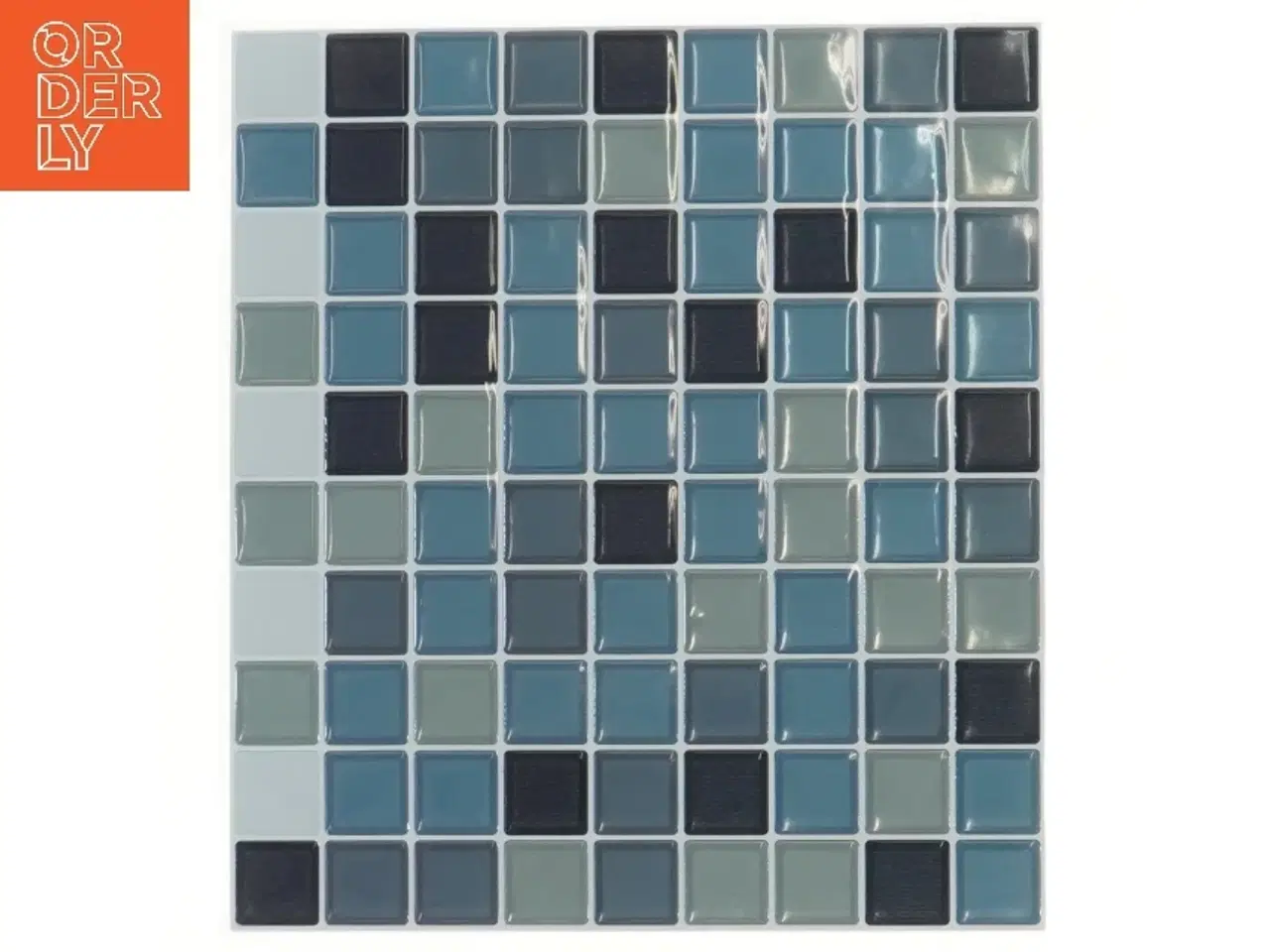 Billede 1 - Mosaik flise (str. 23,5x25,5 cm)