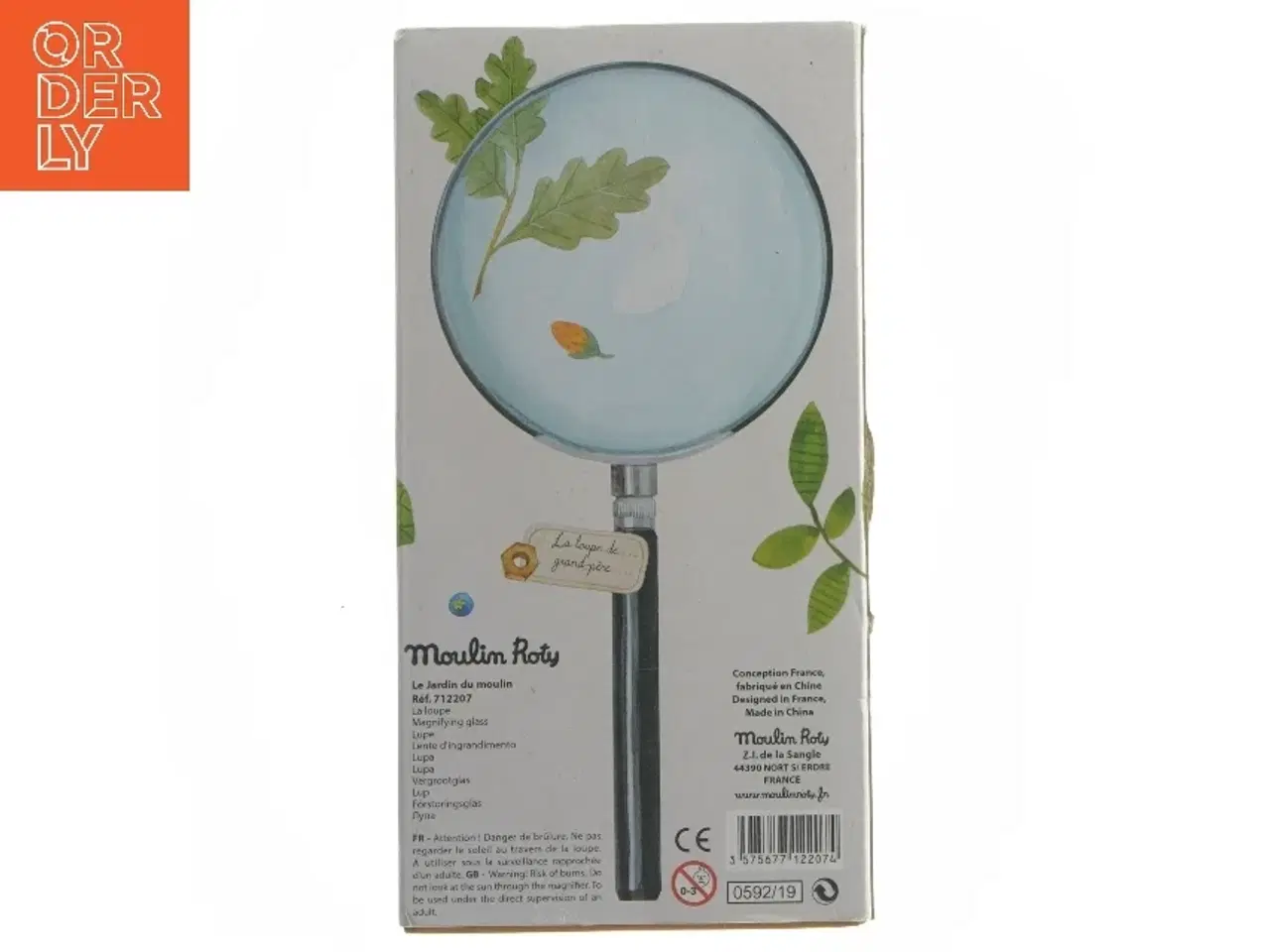 Billede 5 - Forstørrelsesglas fra Moulin Roty fra Moulin Roty (str. 10x21 cm)