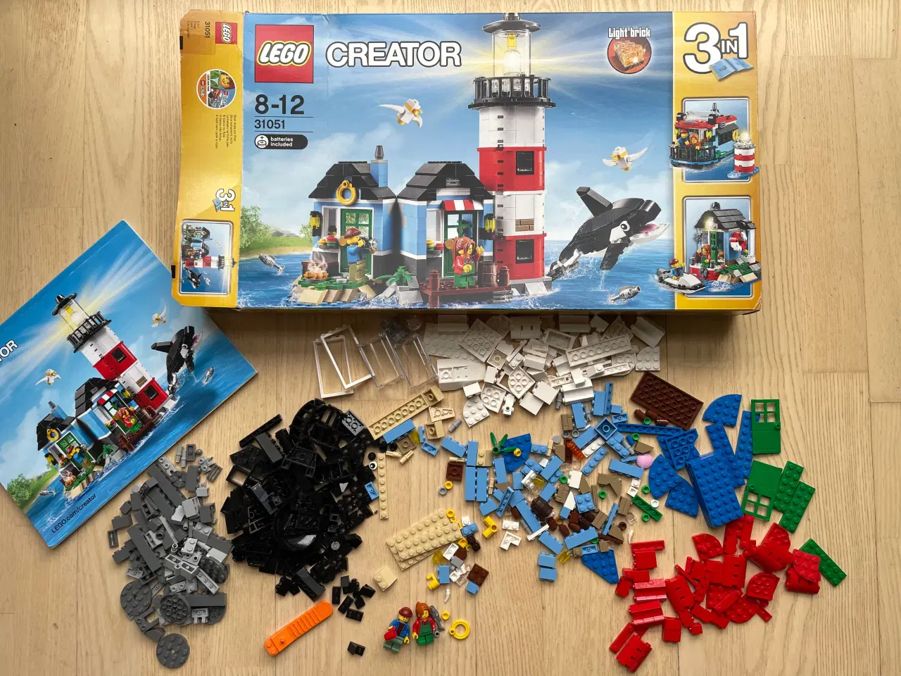 Billede 1 - Lego 31051 Creator 3 i en Fyrtårn og hus