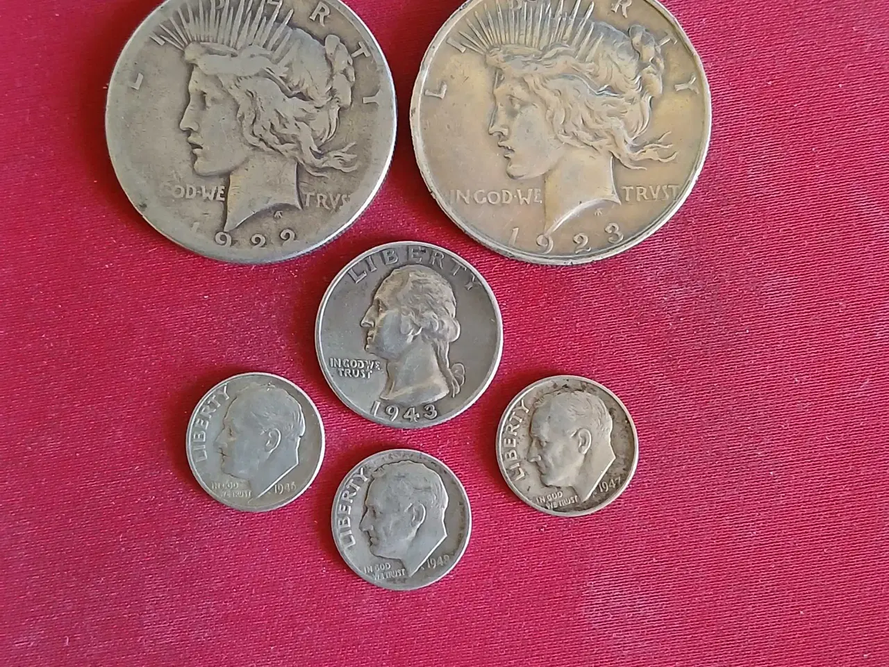 Billede 1 - Sølvmønter USA