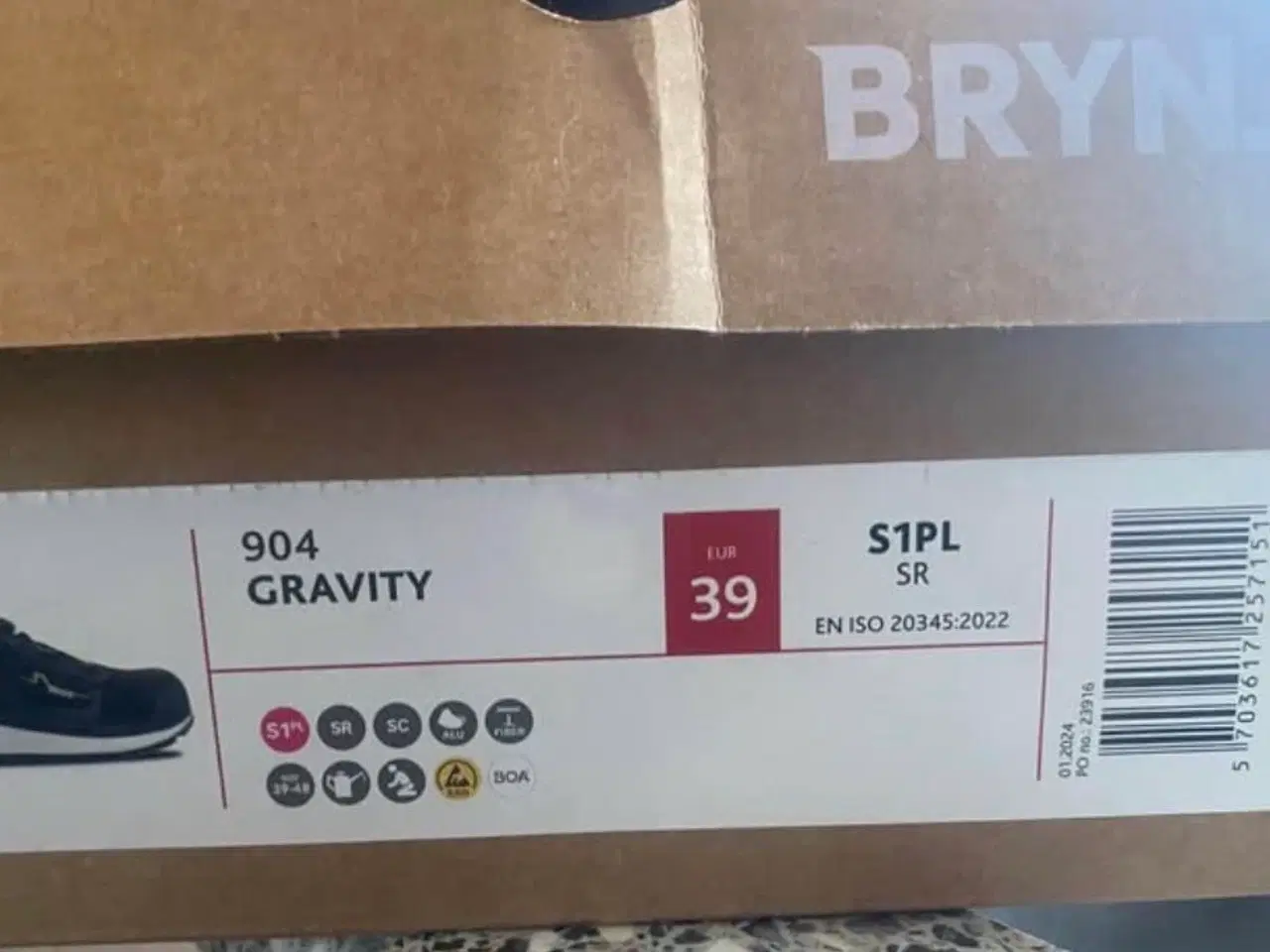 Billede 3 - Sikkerhedssko helt nye