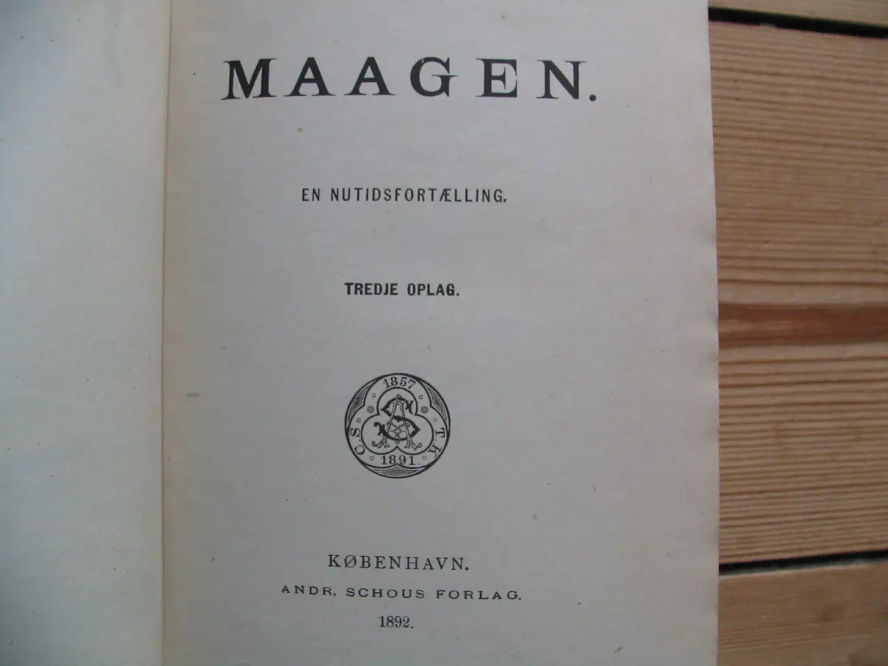 Billede 3 - Zakarias Nielsen. Maagen, fra 1892