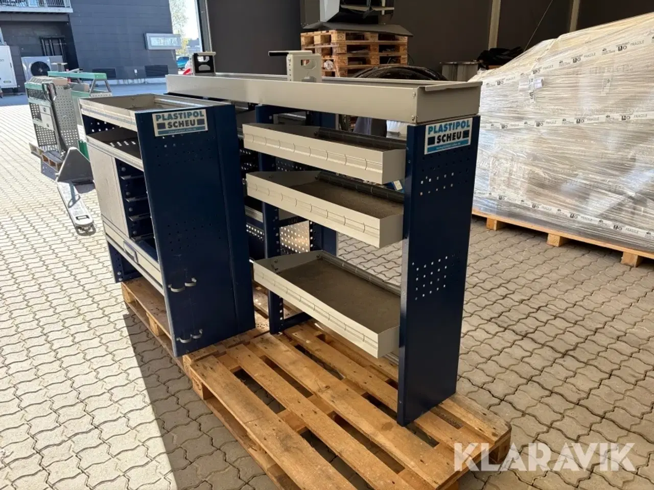 Billede 3 - Reol til varevogn Plastipol Scheu - 2 enheder