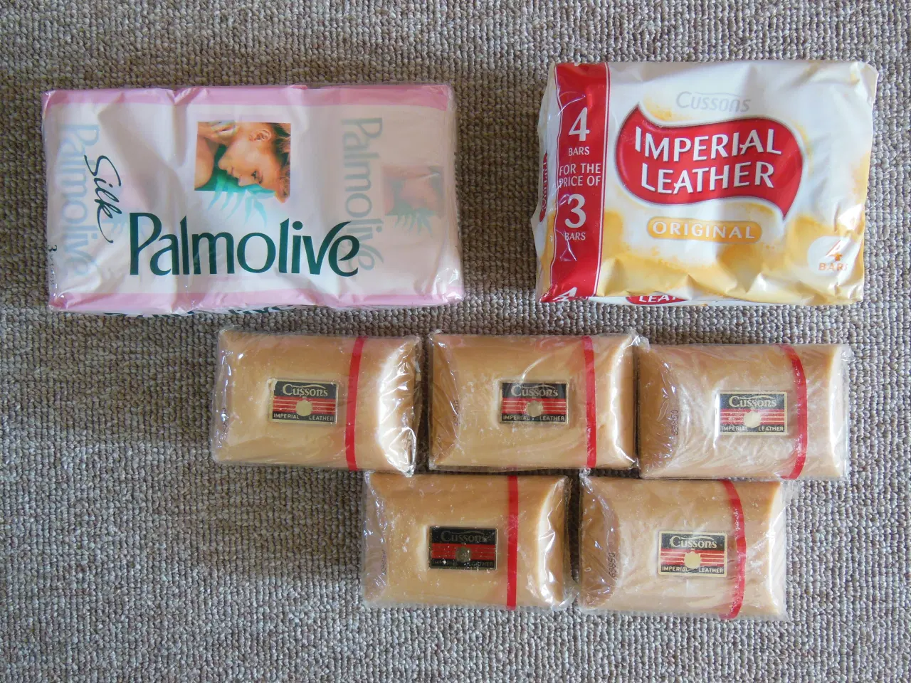 Billede 1 - 12 stk. fast håndsæbe, hver sæbe er på 125 gram