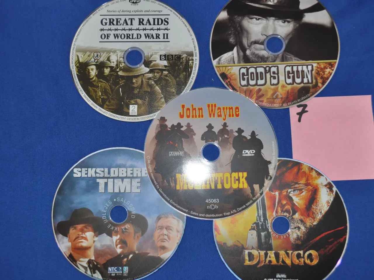 Billede 3 - John Wayne 5 super DVD + 10 musik cd
