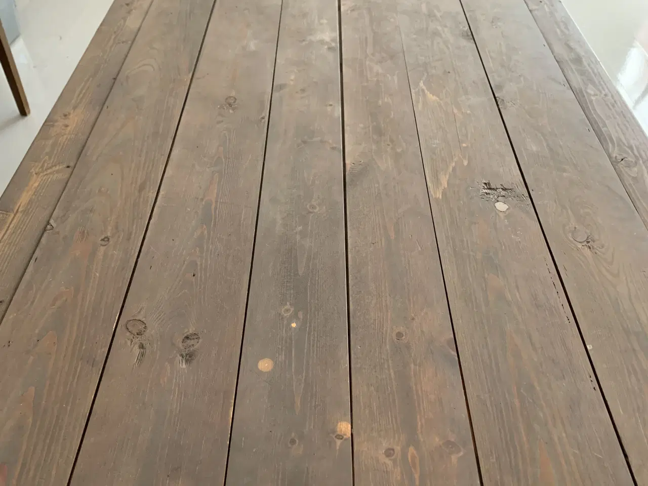 Billede 1 - Plankebord af genbrugstræ 