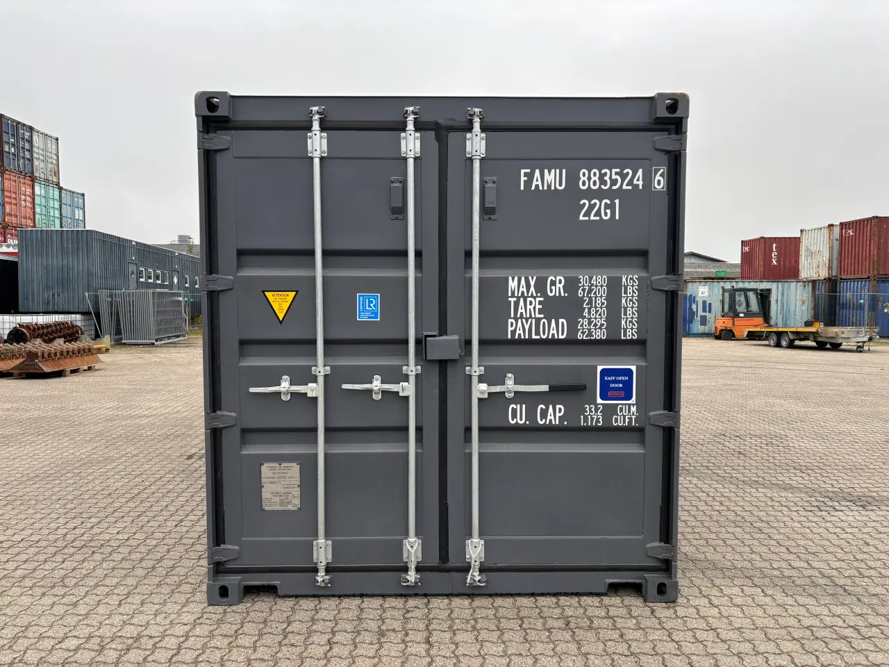 Billede 1 - TILBUD TILBUD 20 fods Container med Easy Open 