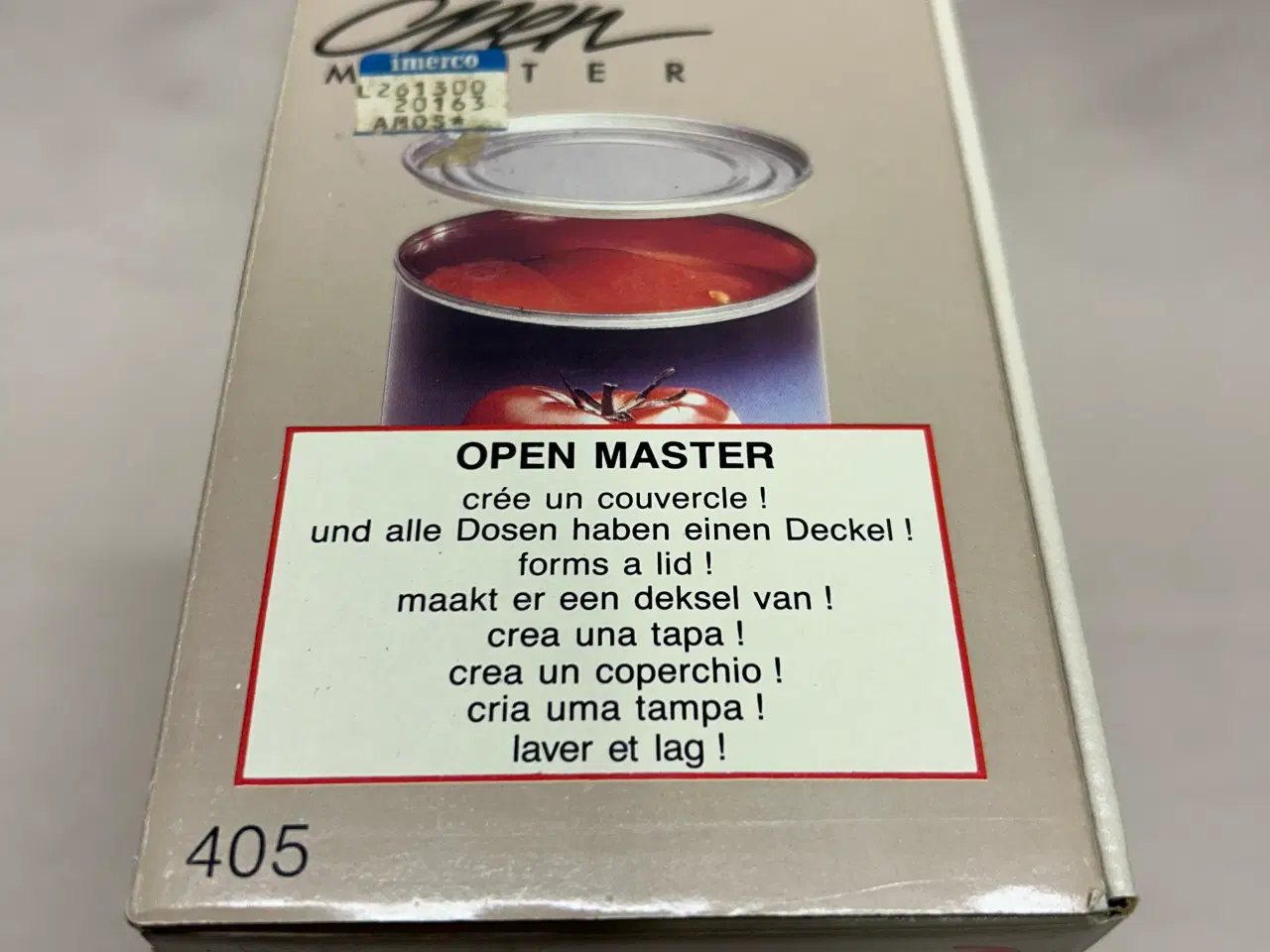 Billede 2 - Moulinex Open Master – Helt ny/ubrugt vintage dåse