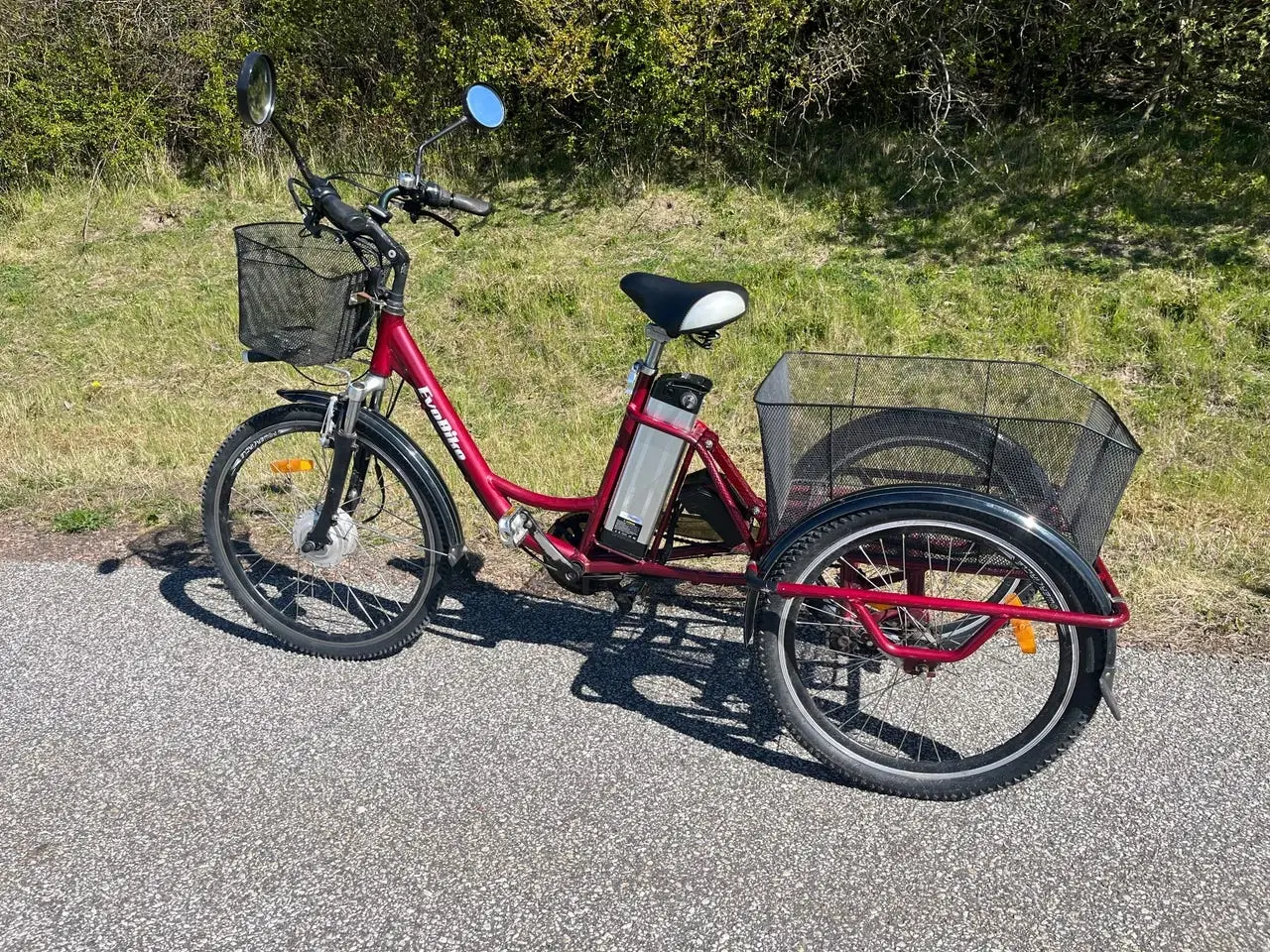Billede 1 - KØBES BILLIG 3 hjulet el pga sygdom Velh Køreklar 