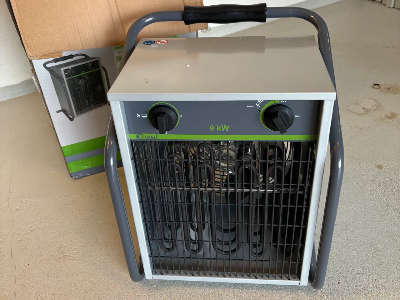 Billede 2 - 9KW varmeblæser ny