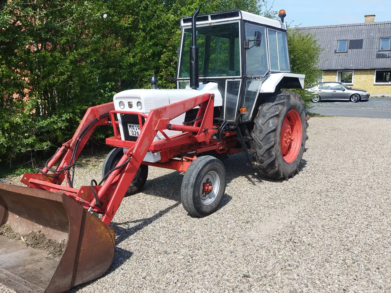 Billede 4 - Traktor David Brown 1210 med nr plade