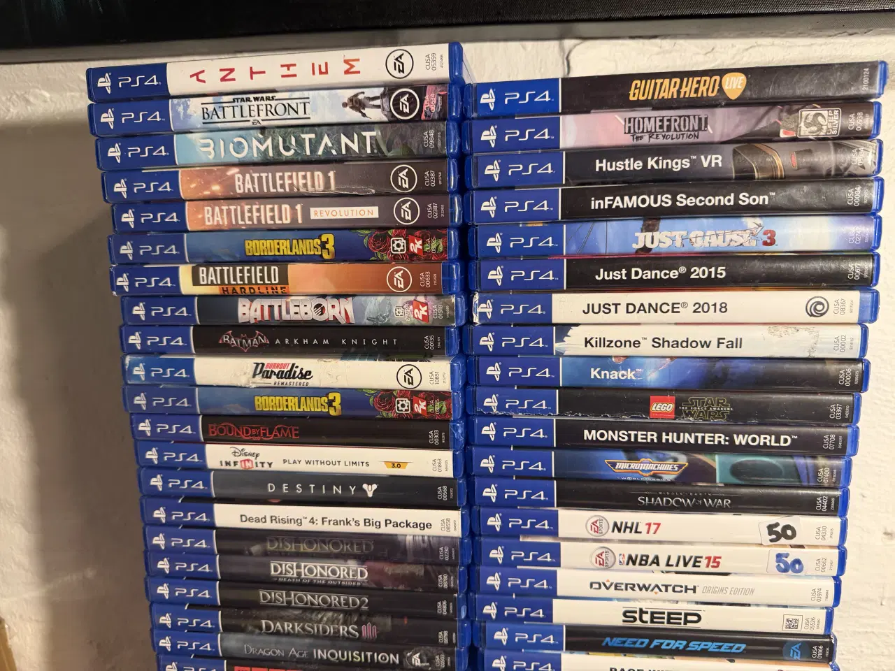 Billede 2 - Blandet Playstation 4 / PS4 Spil. 100 kr pr. stk.