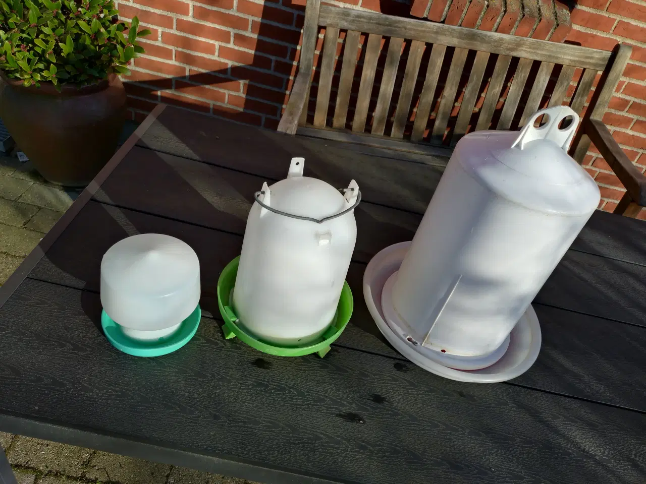 Billede 1 - Vandautomat til høns og kyllinger