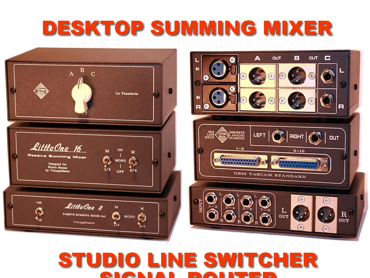 Billede 1 - Summing Box Studio Mixer Monitor Controller 