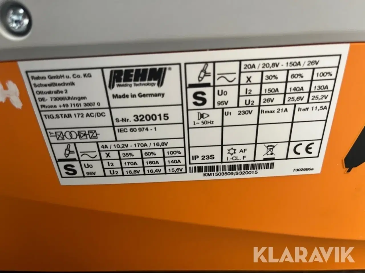 Billede 5 - AC/DC alusvejser REHM TIG.STAR 172 AC