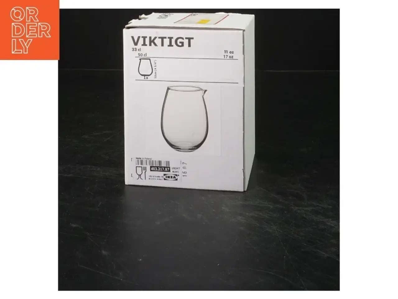 Billede 2 - Mælkekande Viktigt fra Ikea (str. 12 cm)