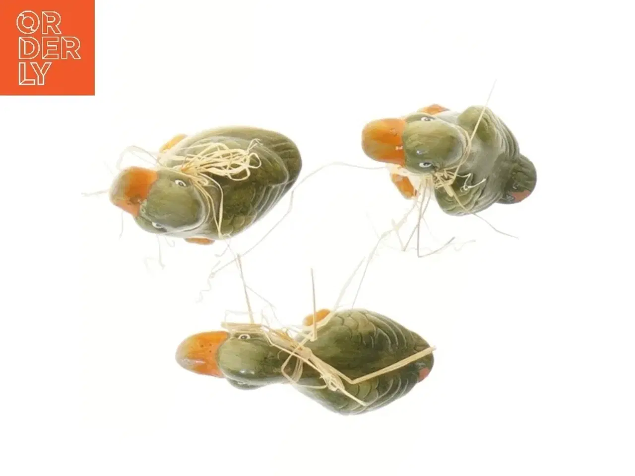 Billede 2 - Dekorative andefigurer (str. 3 stk 9 cm)