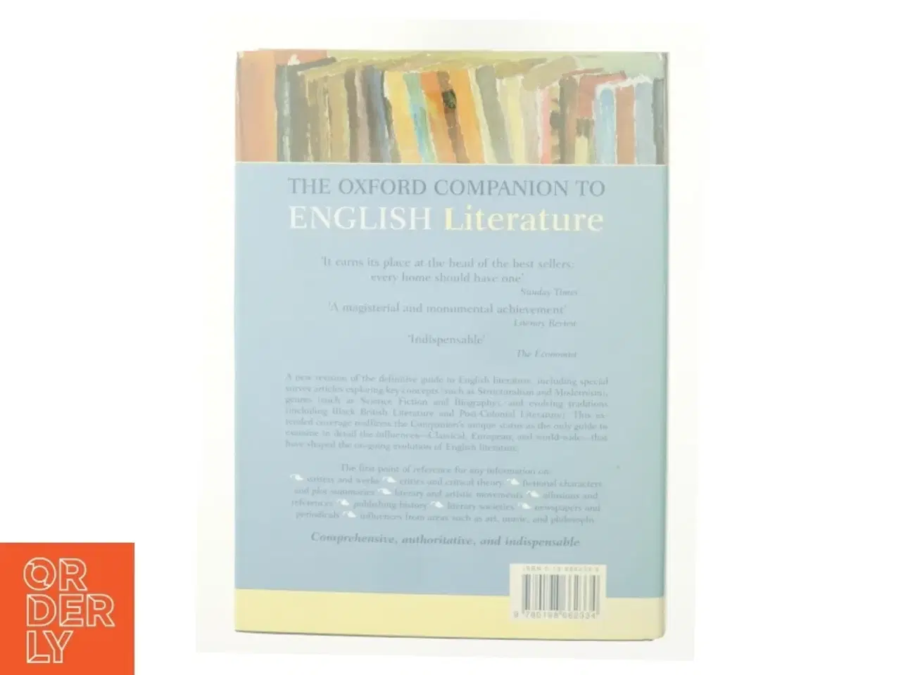Billede 2 - The Oxford Companion to English Literature af Drabble, Margaret (Bog)
