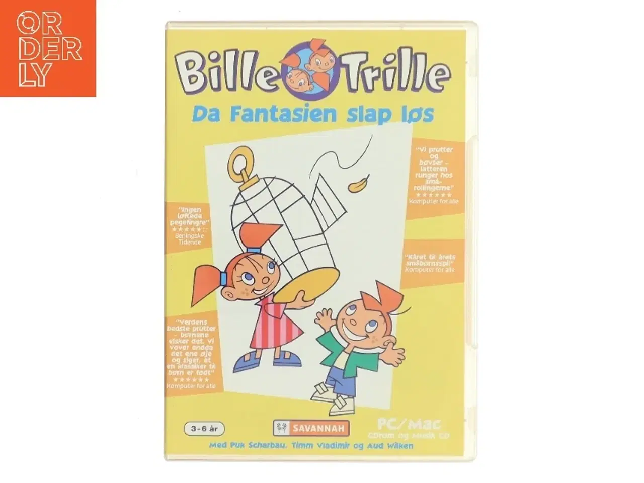 Billede 1 - Bille & Trille - Da Fantasien slap løs (DVD)