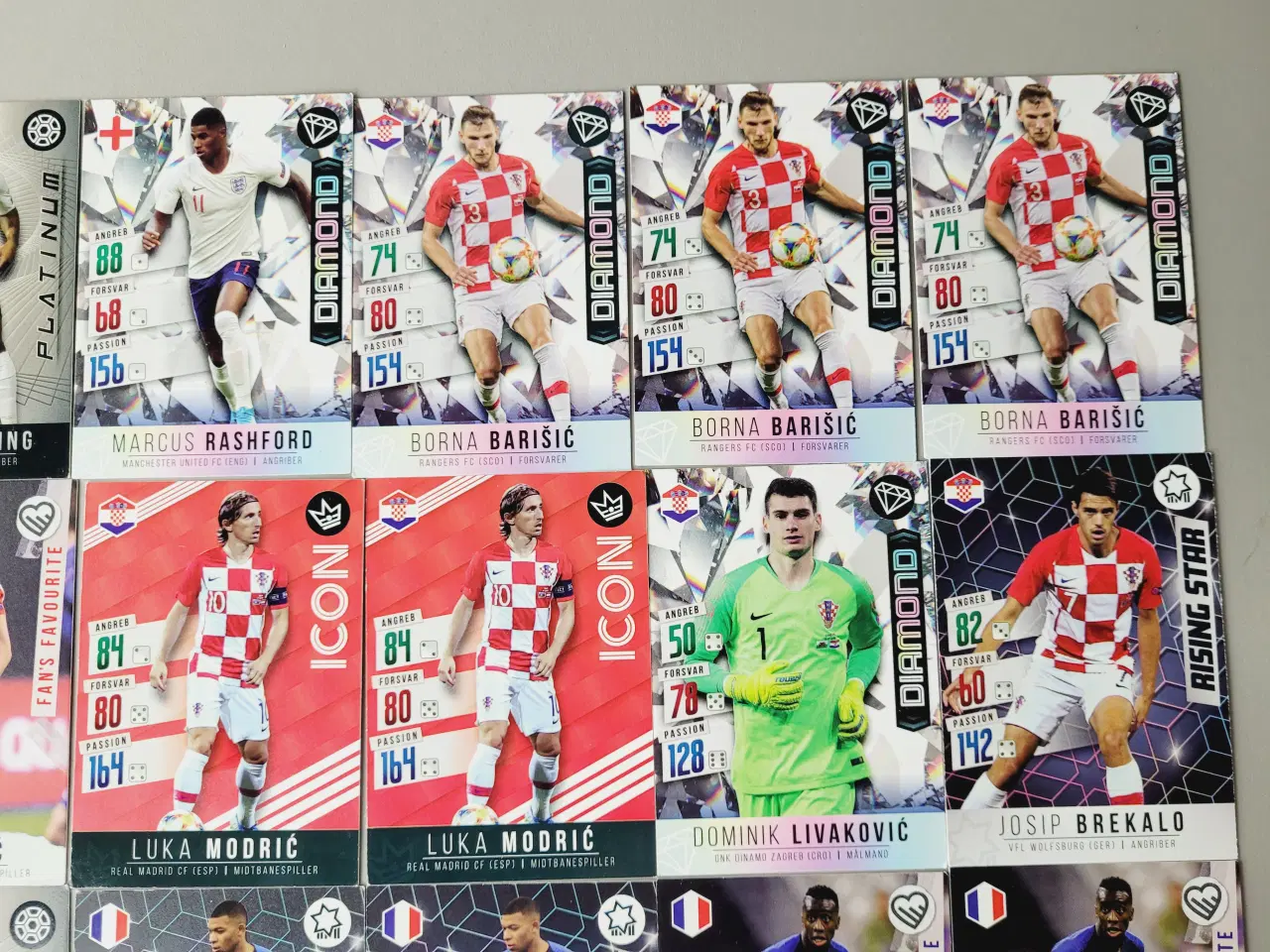 Billede 3 - ⭐️: Panini Adrenalyn XL fodboldkort – Samling på 3