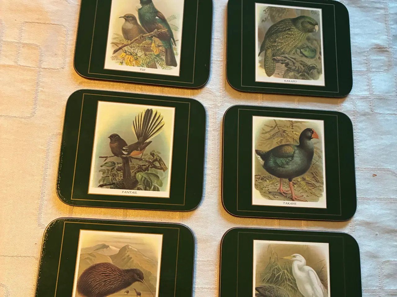 Billede 3 - Coasters til at beskytte bordet mod fugt fra glas 