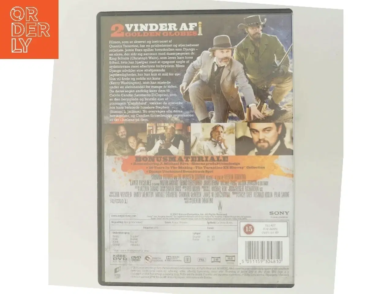Billede 3 - Django Unchained med Jamie Foxx (DVD)