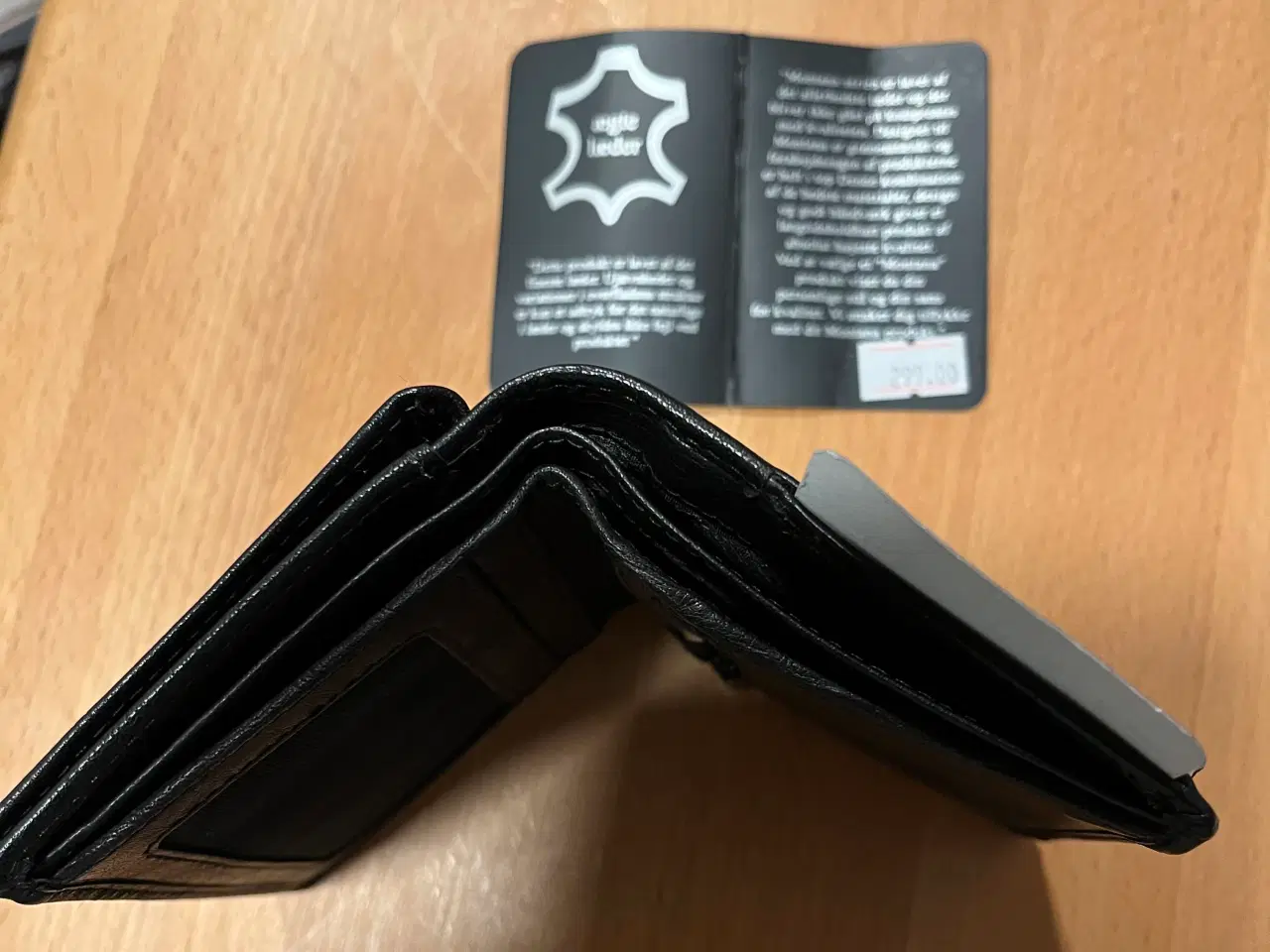 Billede 5 - “Montana” sort læderpung