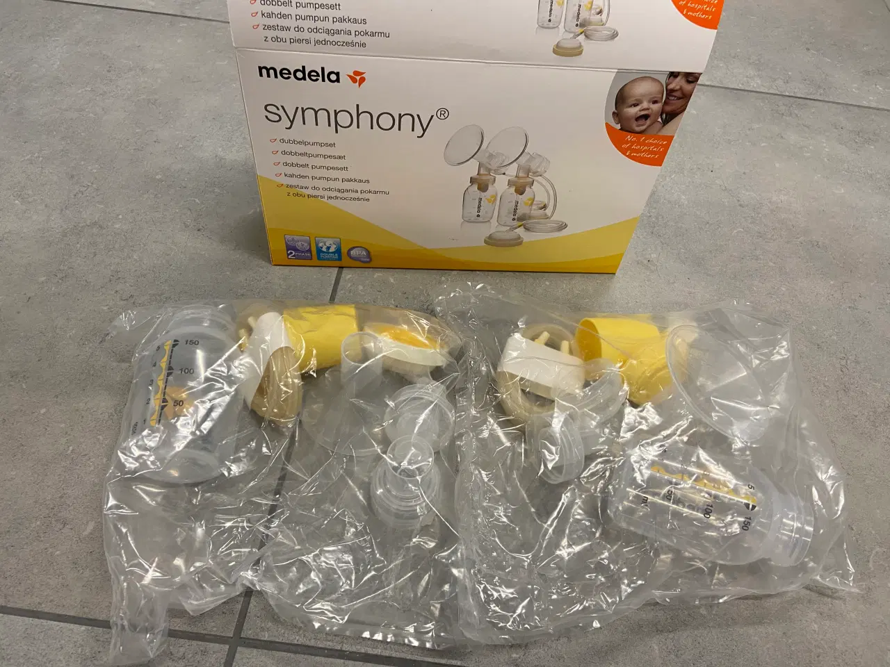 Billede 3 - Medela swing maxi dobbelt pumpe + medela symphony 