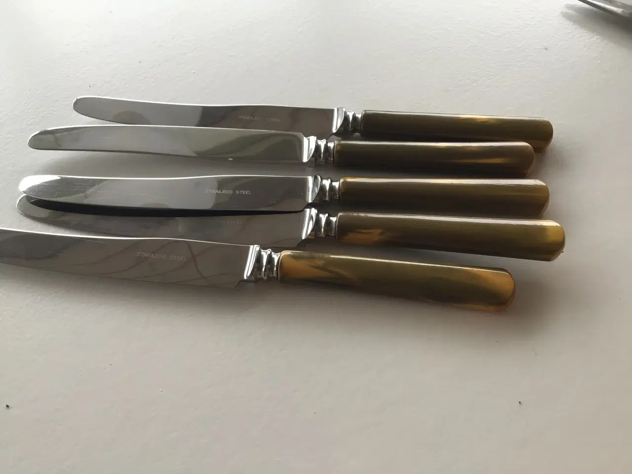 Billede 1 - 5 stainless smøre knive