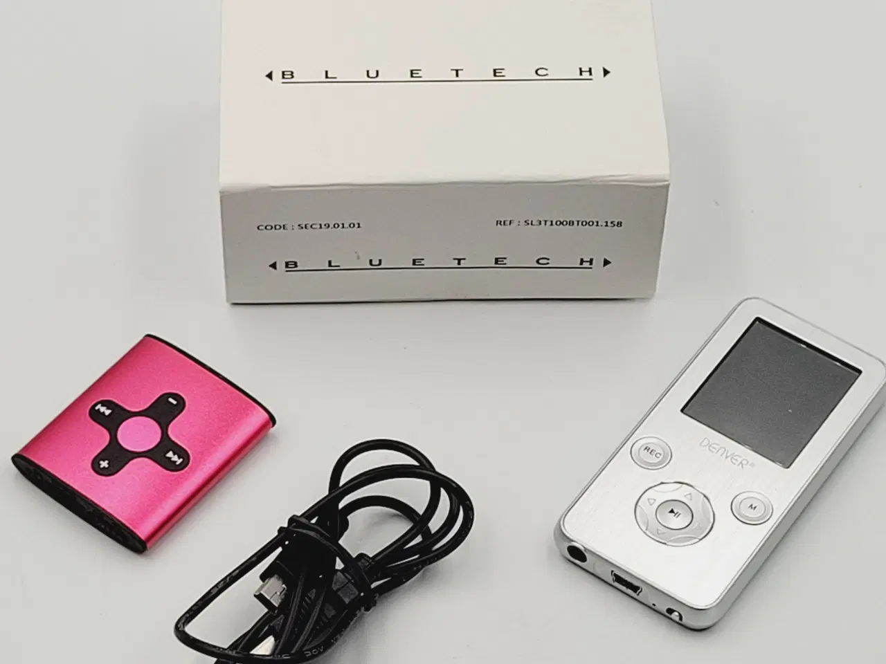 Billede 1 - ⭐️: 2 stk. MP3-afspillere: Denver & Bluetech 