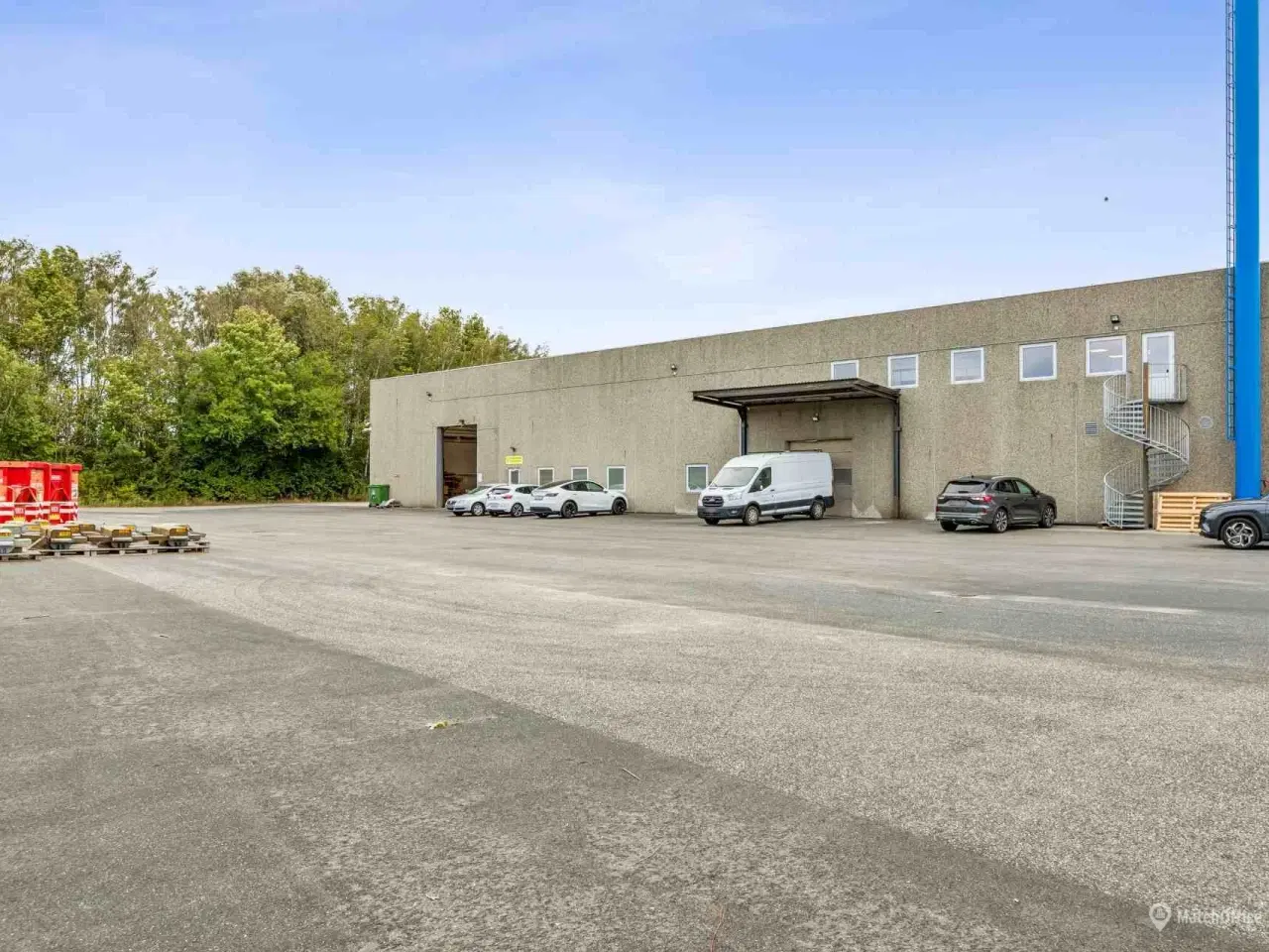 Billede 15 - Effektiv last mile-løsning med lyst kontorafsnit