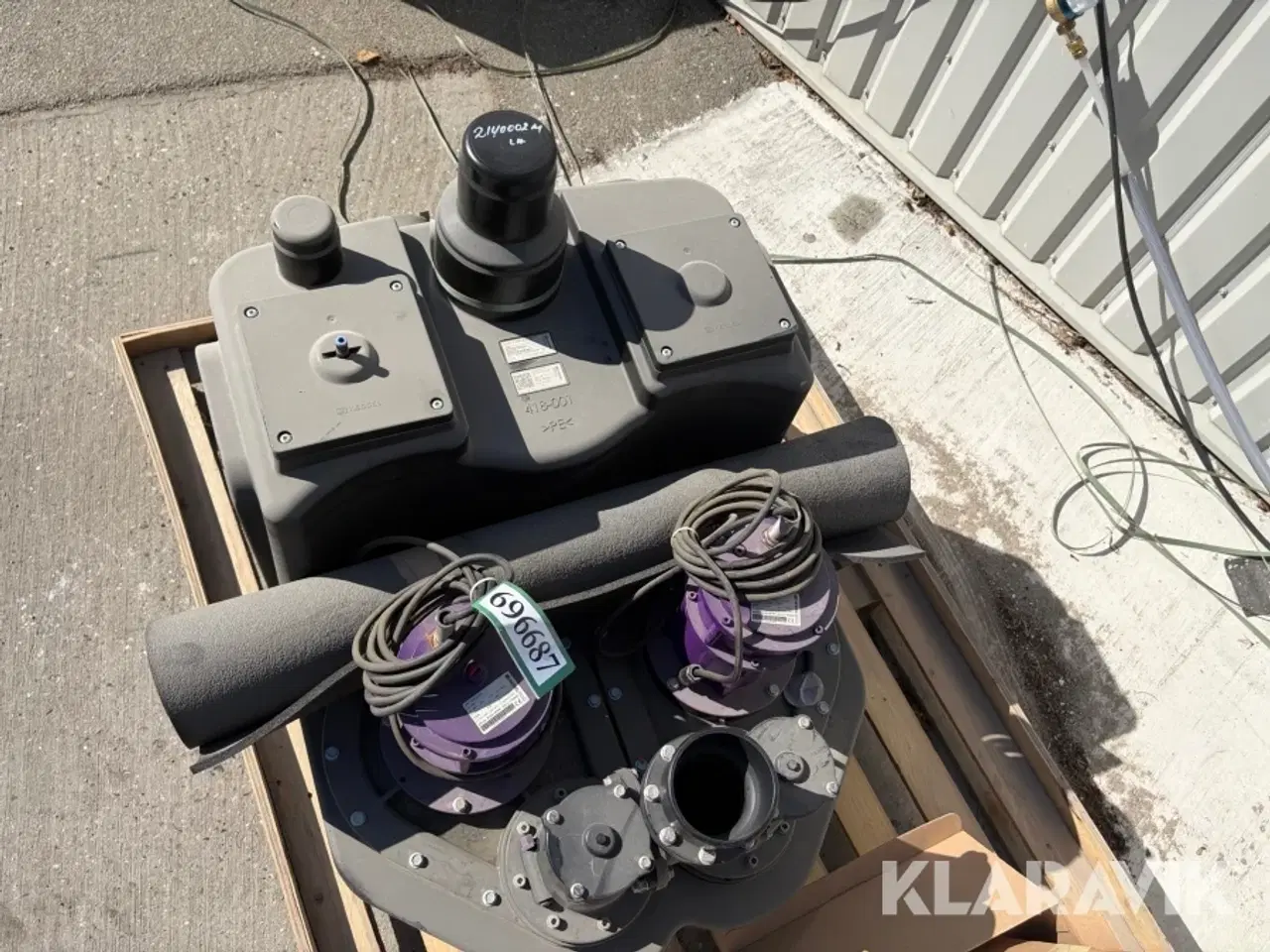 Billede 5 - Pumpe- og løftestation Kessel Aqualift F XL 1400 W S3 Duo 200 liter