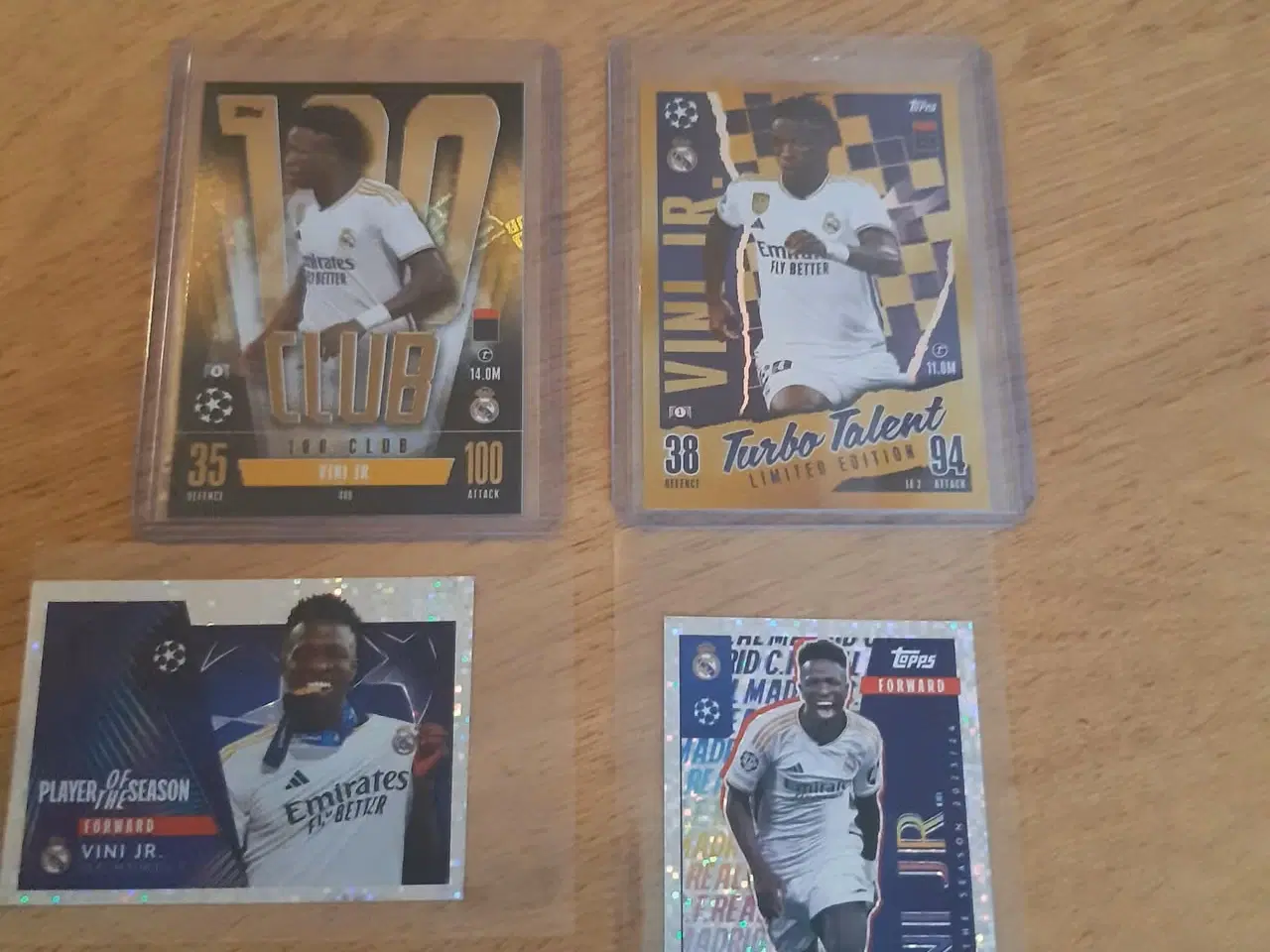 Billede 1 - Vini JR. Fodboldkort og stickers