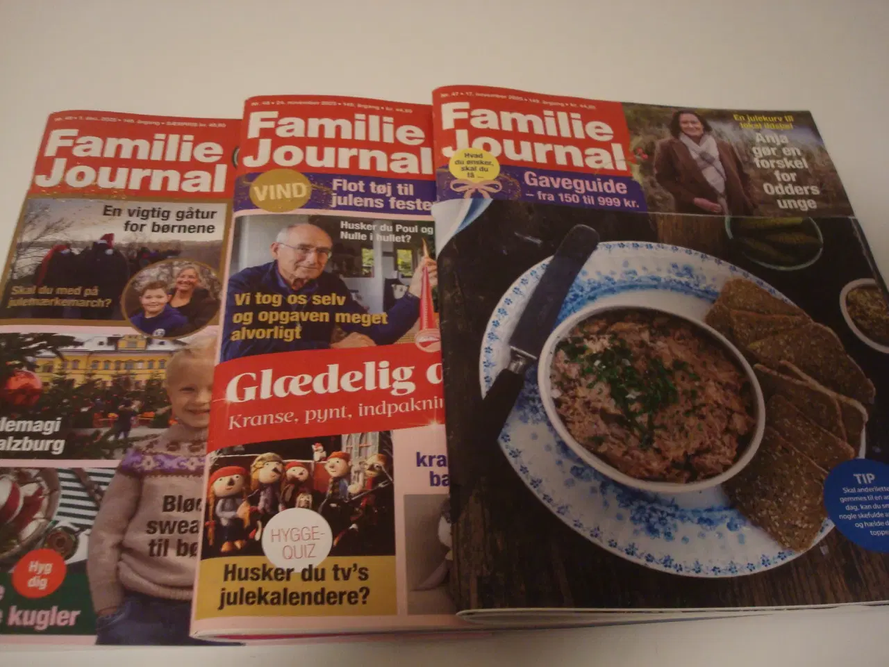 Billede 1 - Familie Journal ugeblade nr. 47, 48, 49 2025
