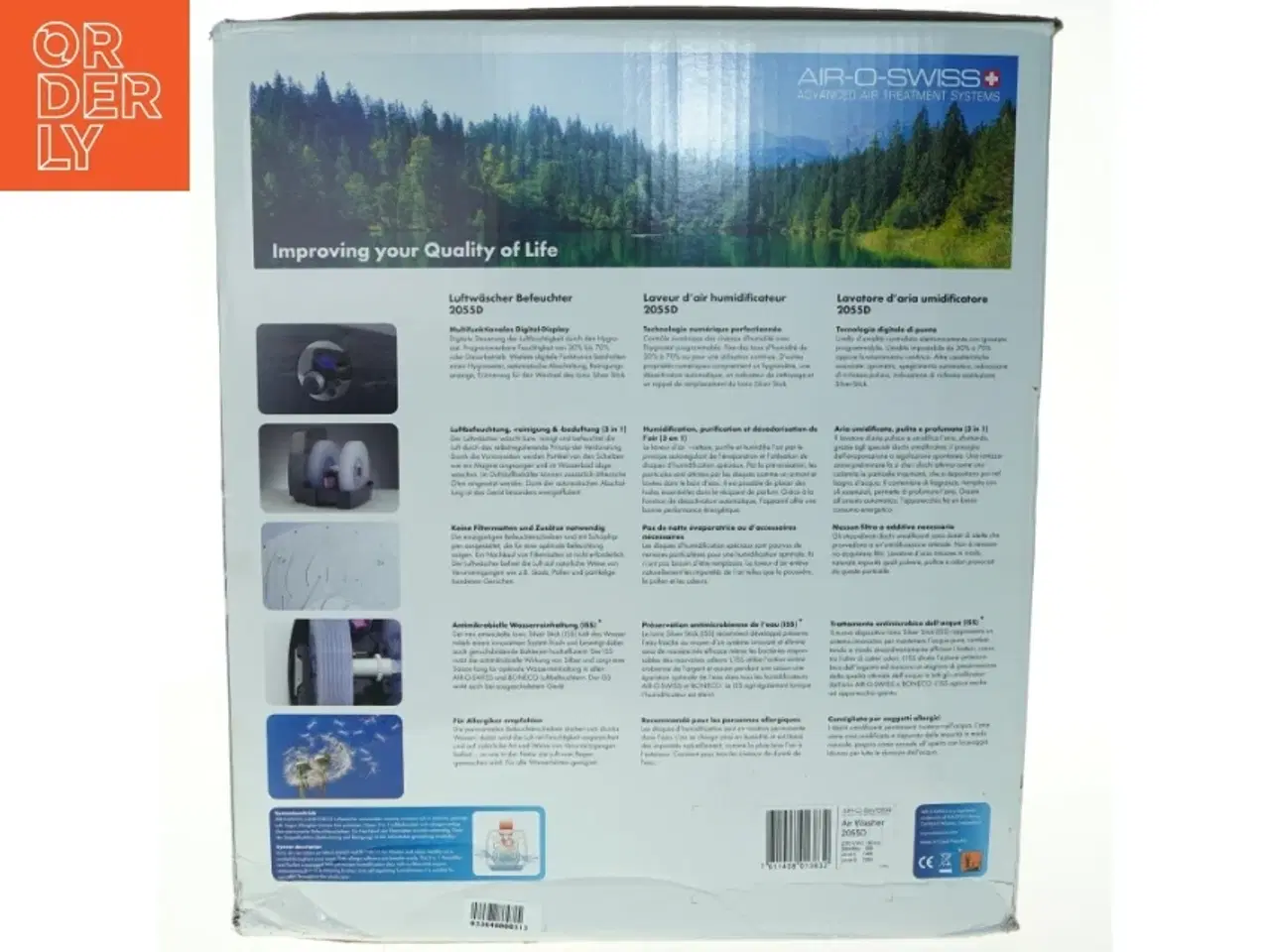 Billede 11 - Luftfugter Air-O-Swiss fra Air-O-Swiss (str. 35 x 40 cm)