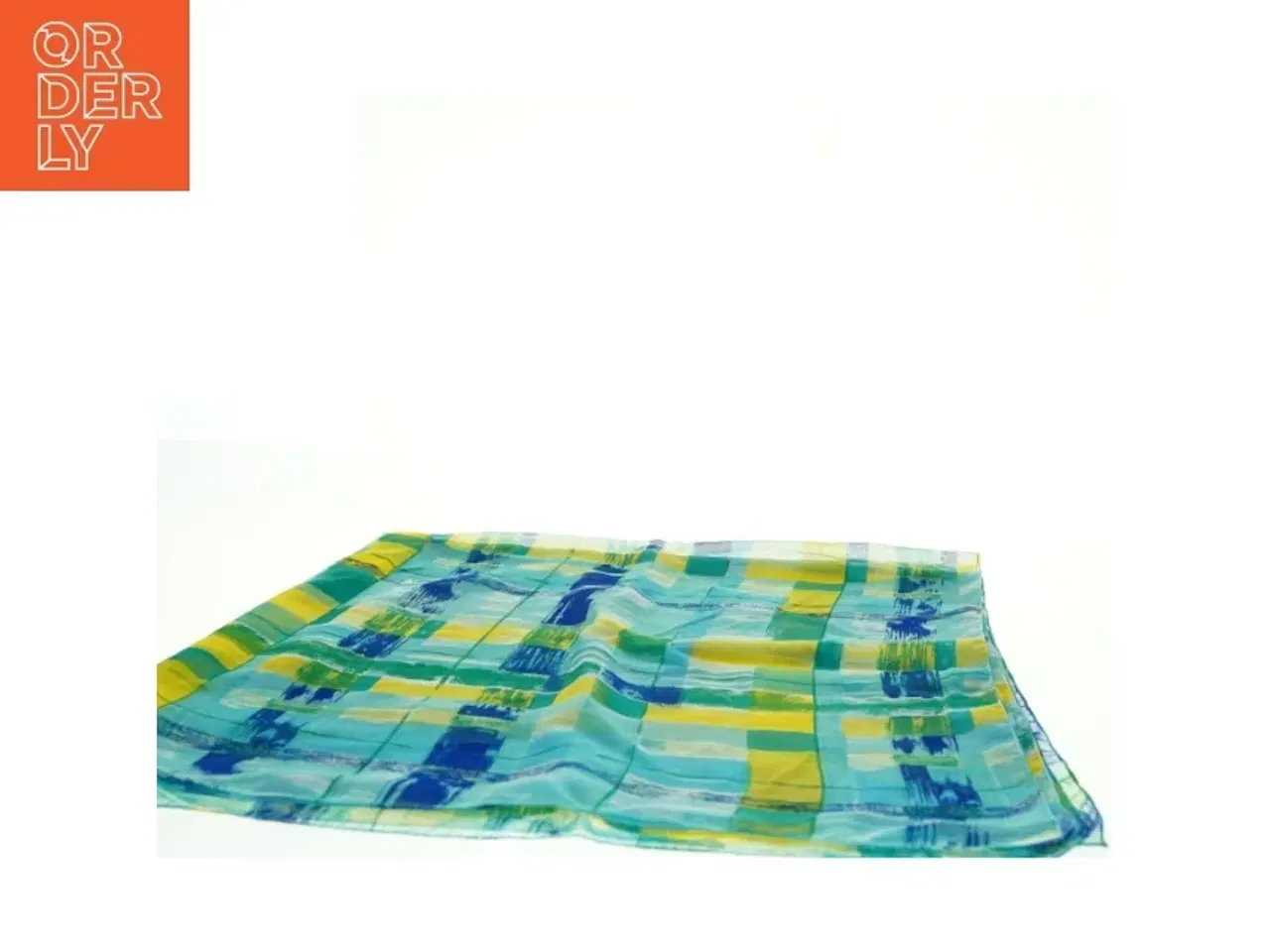 Billede 6 - Mønstret tøklæde (str. 183 x. 103 cm)