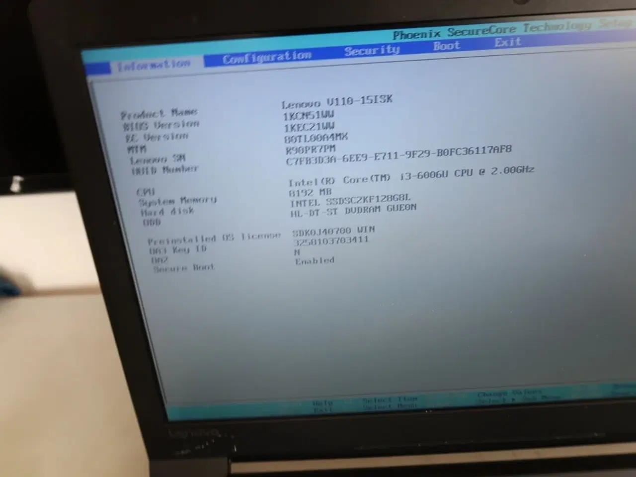 Billede 3 - Bærbar computer LENOVO V110-15ISK