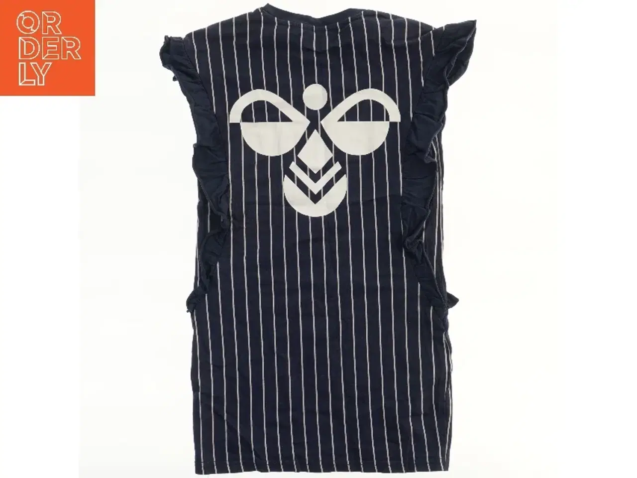 Billede 2 - Kjole med striber og flæser fra Hummel (str. 128)