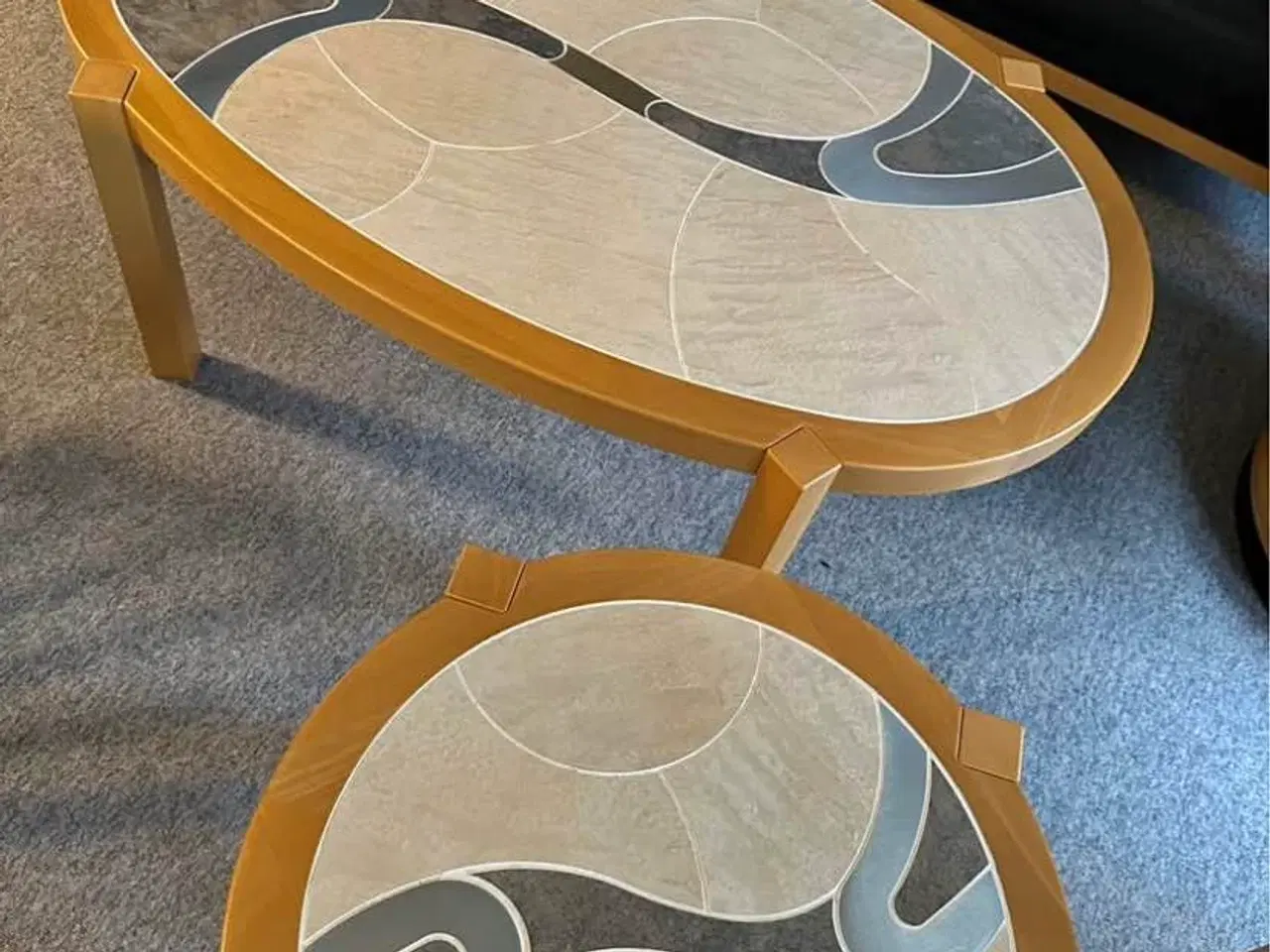 Billede 3 - Sofabord 2 stk Mrk Haslev.