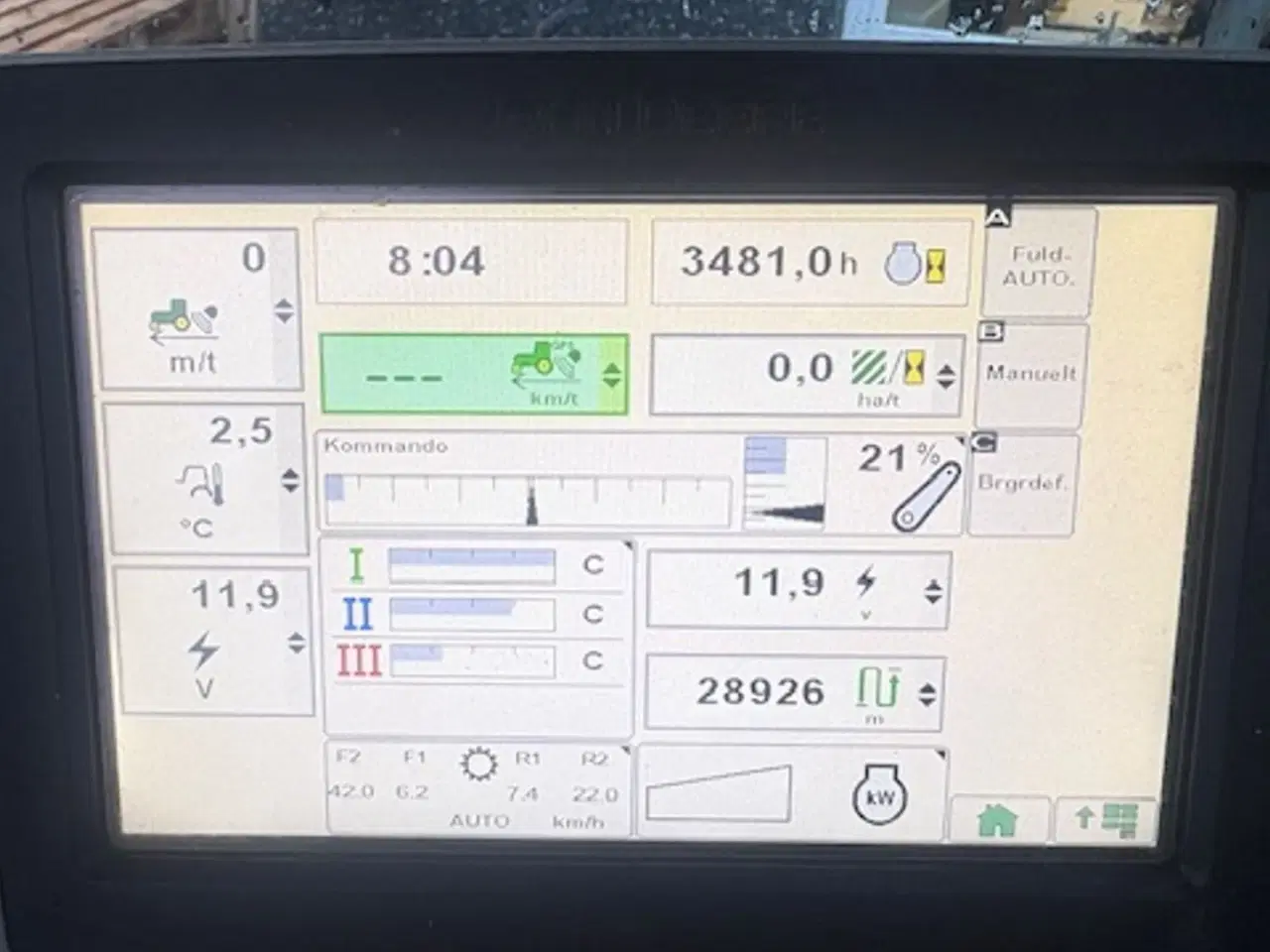 Billede 18 - John Deere 6125R KUN 3481 TIMER!! AUTOPOWER, FRONTLIFT, FRONT PTO