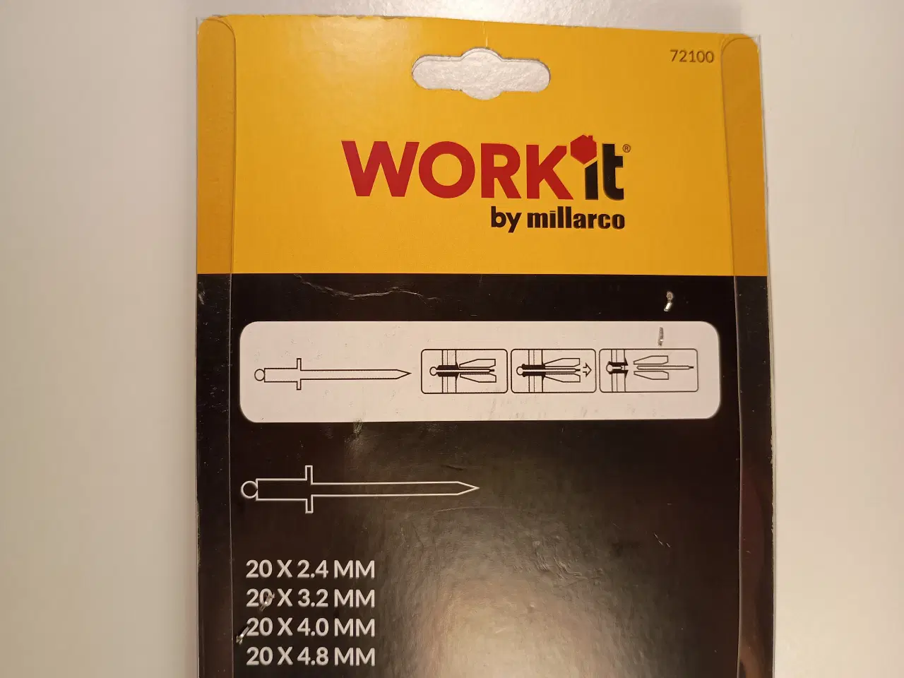 Billede 3 - SOLGT Popnittetang og popnitter - WorkIt Millarco
